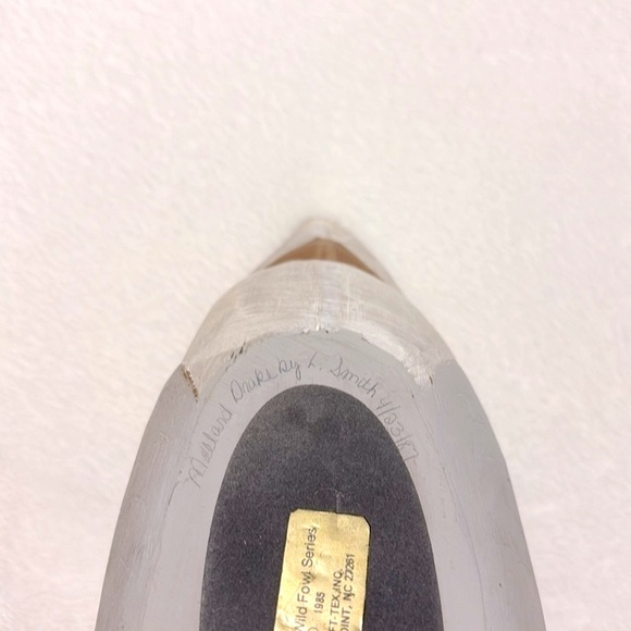 Vintage Craft-Tex Duck Decoy - American Wild Fowl Series 1985 Signed Mallard USA - Picture 5 of 9